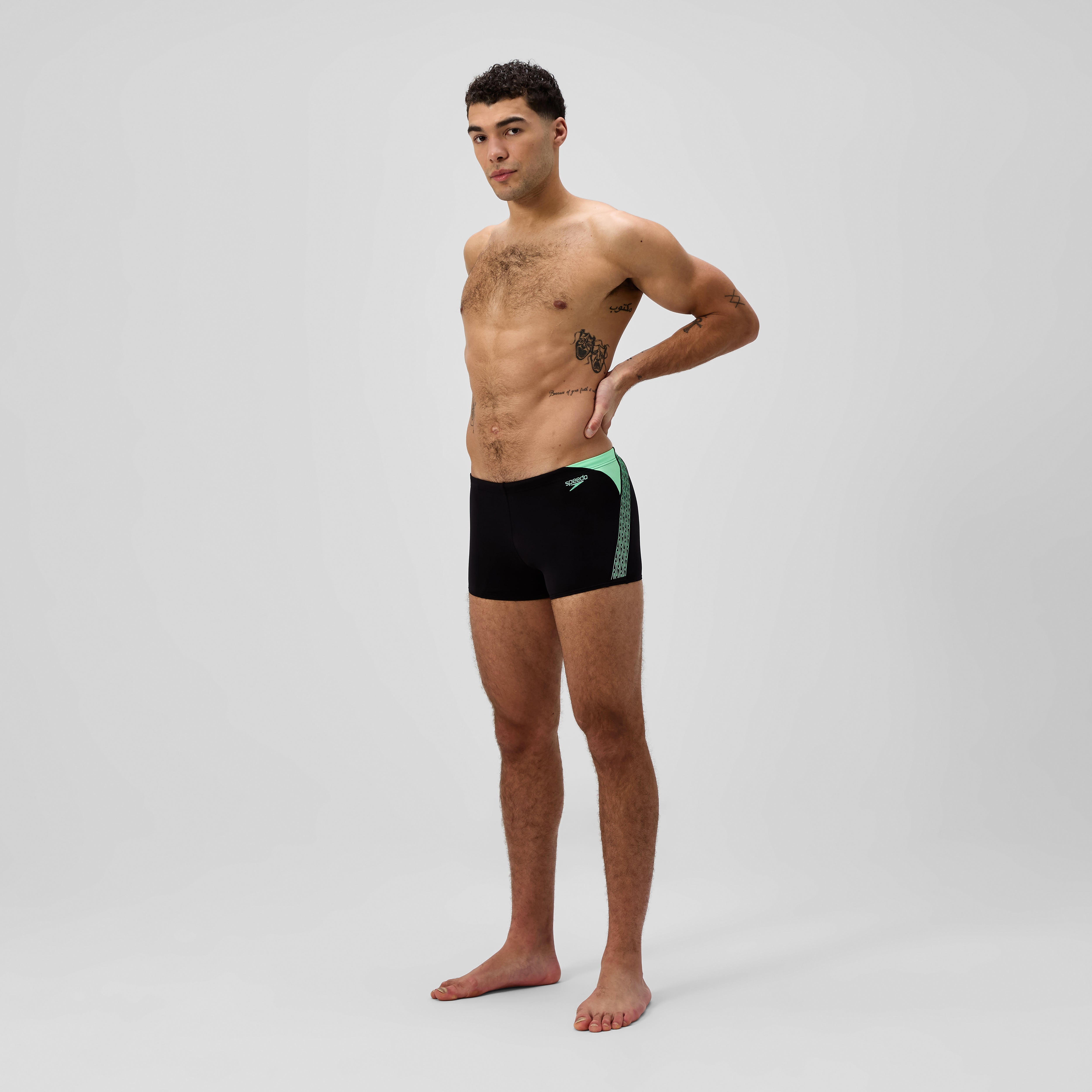 Speedo Maillot Garçon Hyperboom Splice Aquashort - Short De Bain Junior Résistant Chlore, Confort Étiré, Éco-responsable Speedo Maillot Garçon Hyperboom Splice Aquashort - Short De Bain Junior Résistant Chlore, Confort Étiré, Éco-responsable