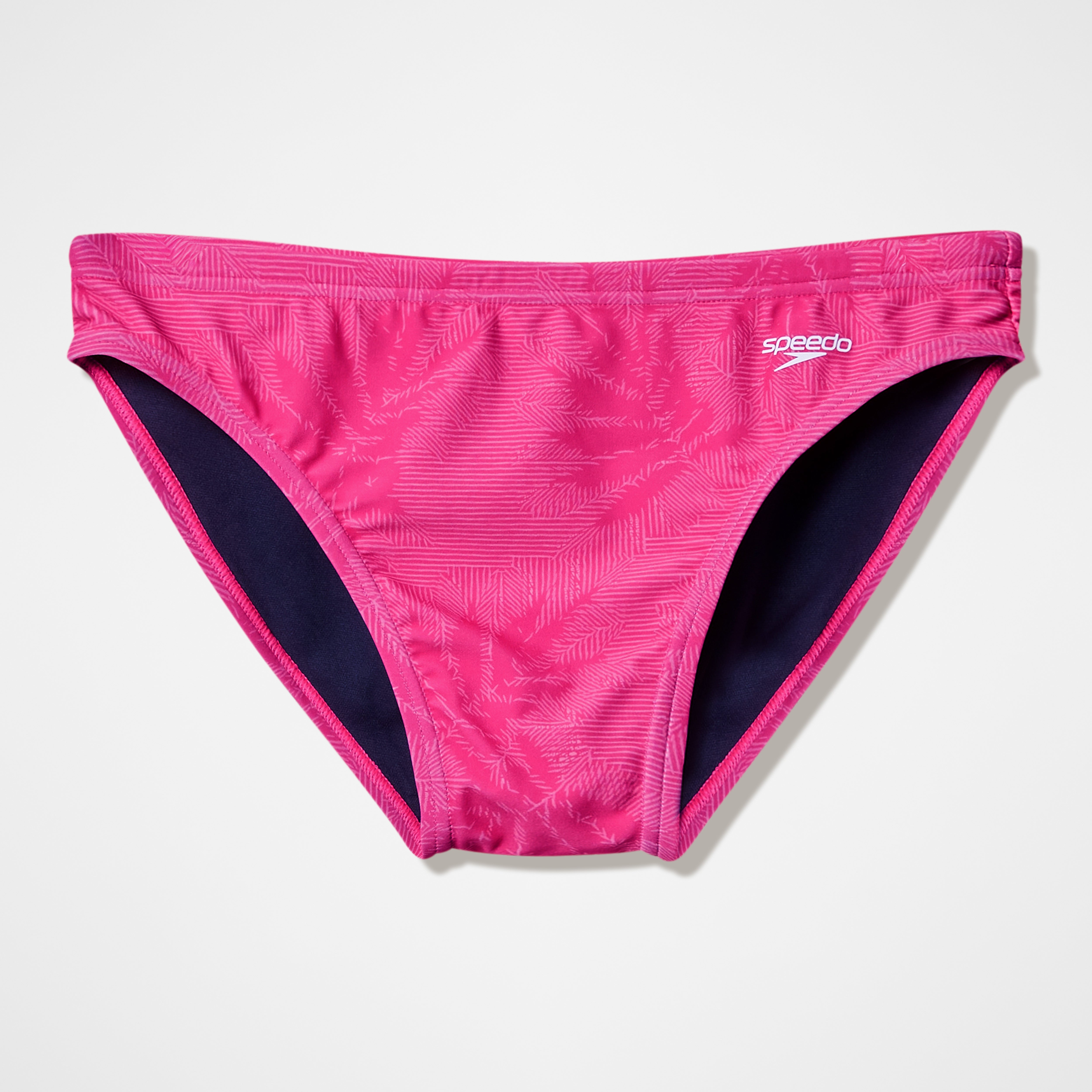 Men's The Speedo Printed Brief Pink