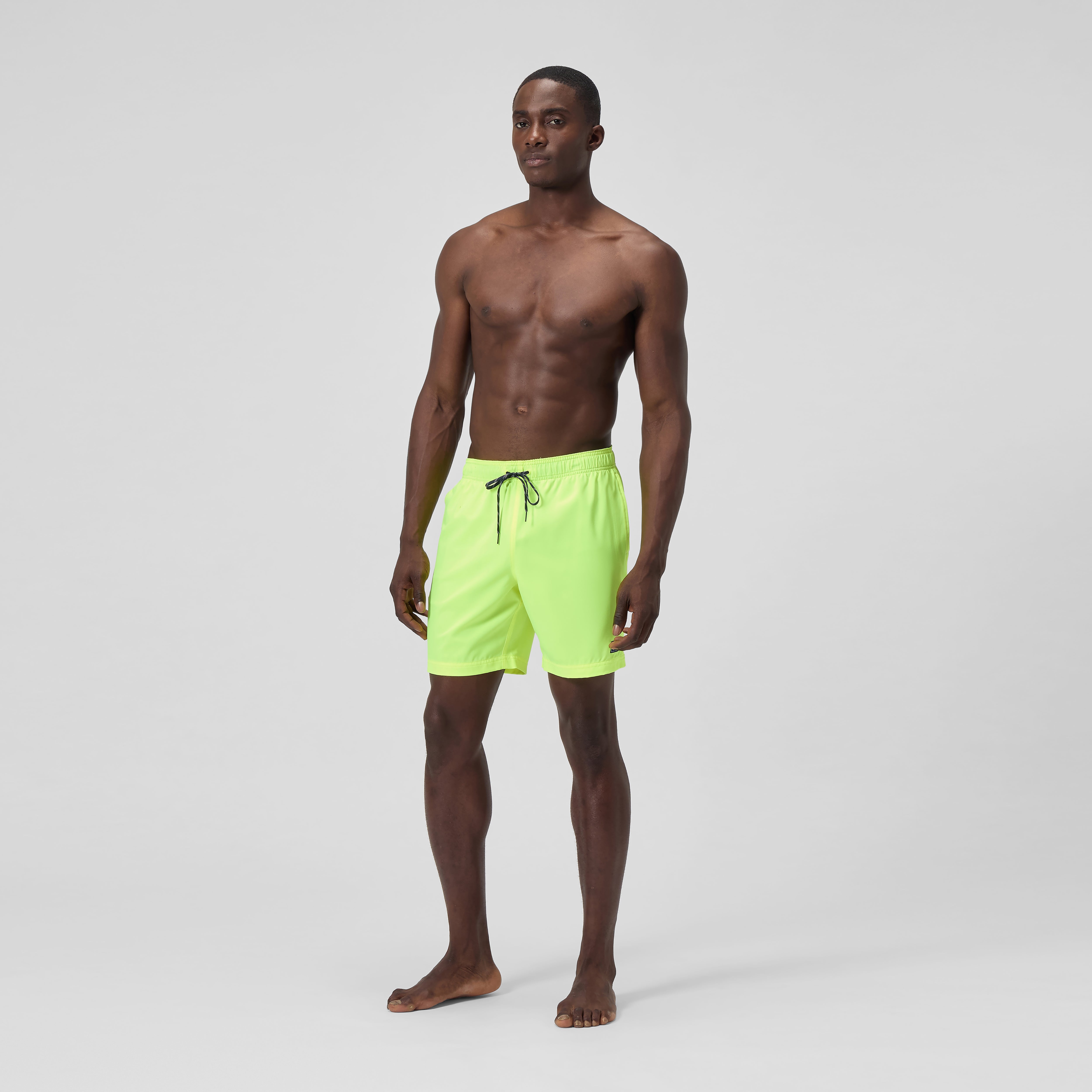 Men's Classic Solid Rondo Edge Volley Swim Shorts Yellow | Speedo