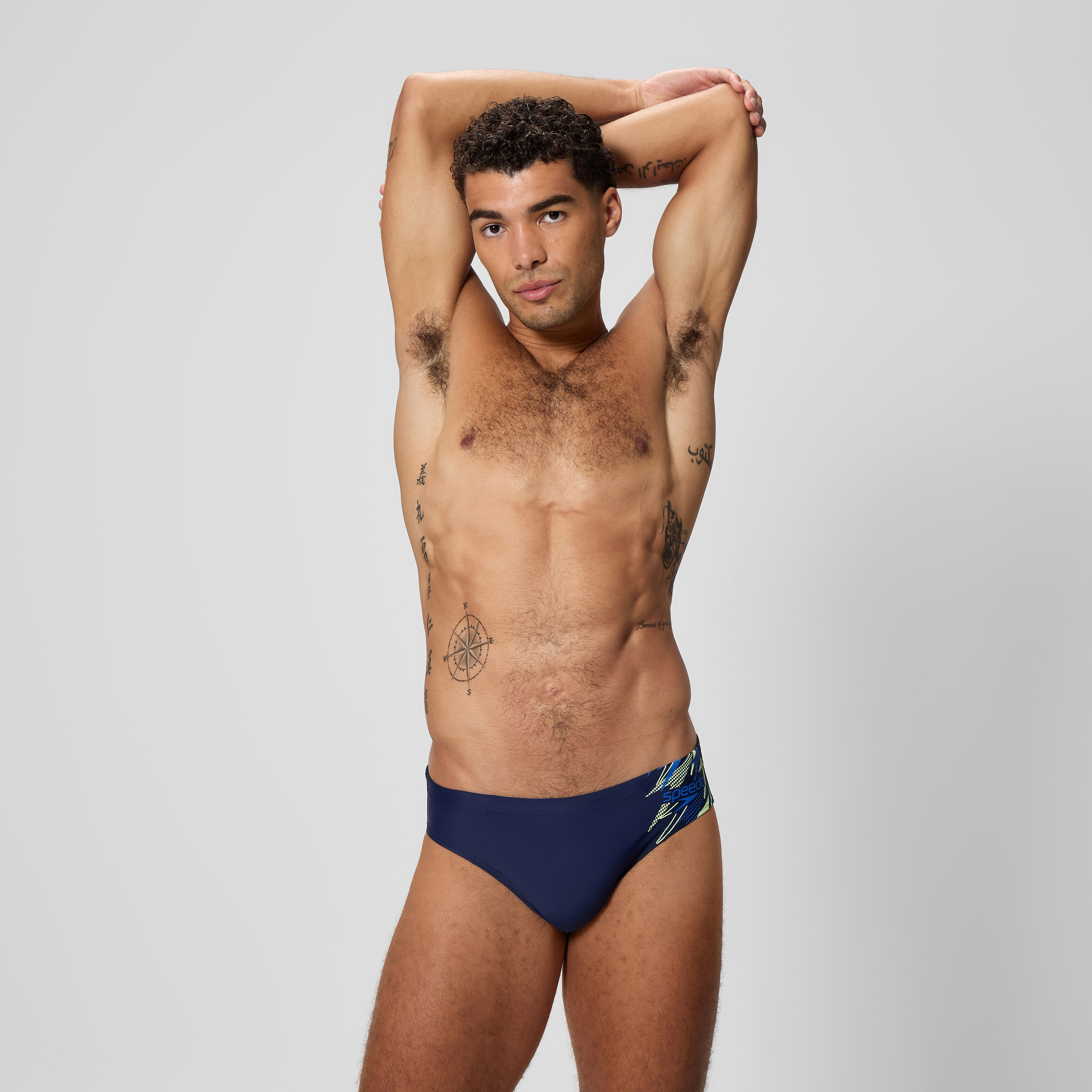 Men's Medley Logo Brief Navy/Blue | Speedo
