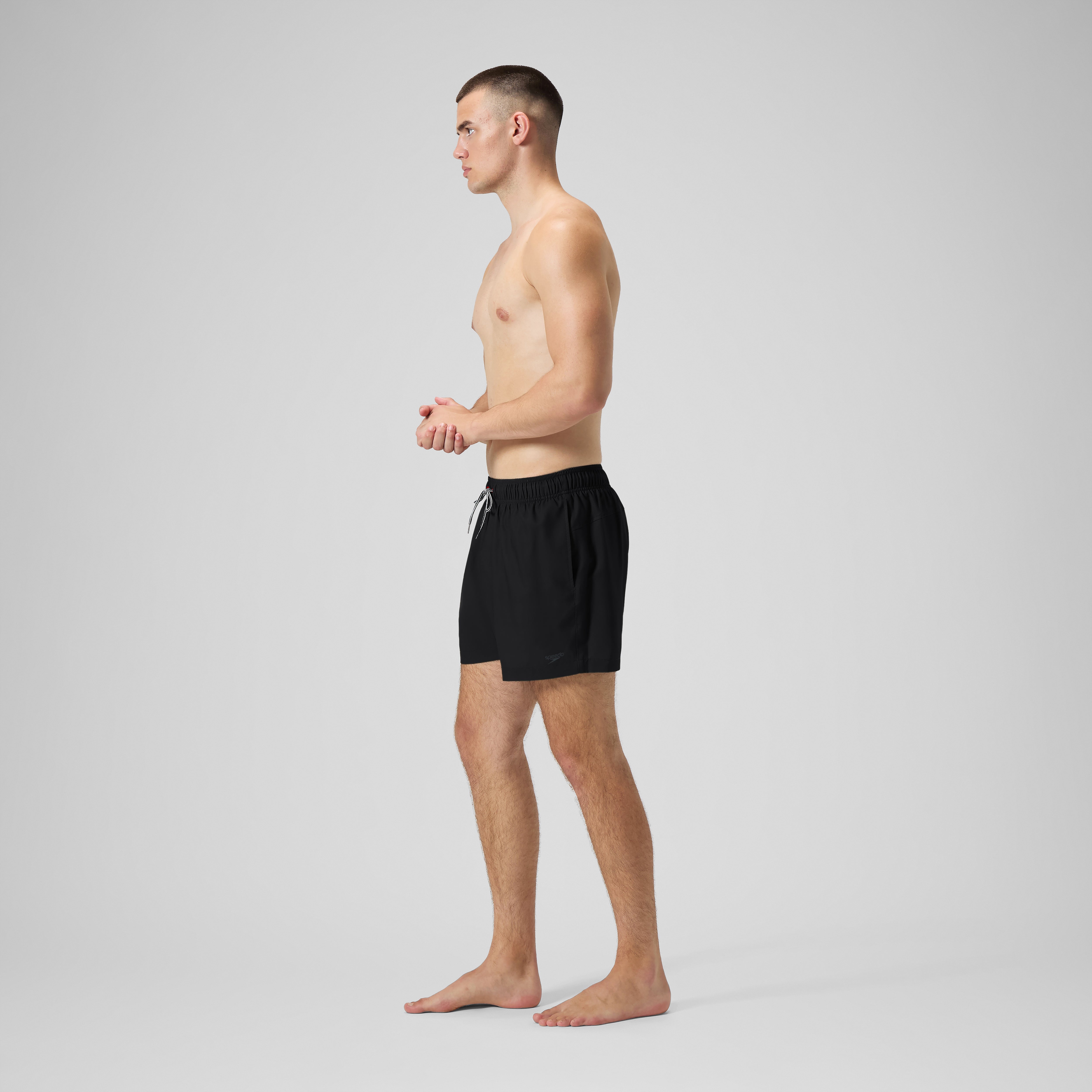 Men's Roofer Volley 16” Swim Shorts Black | Speedo