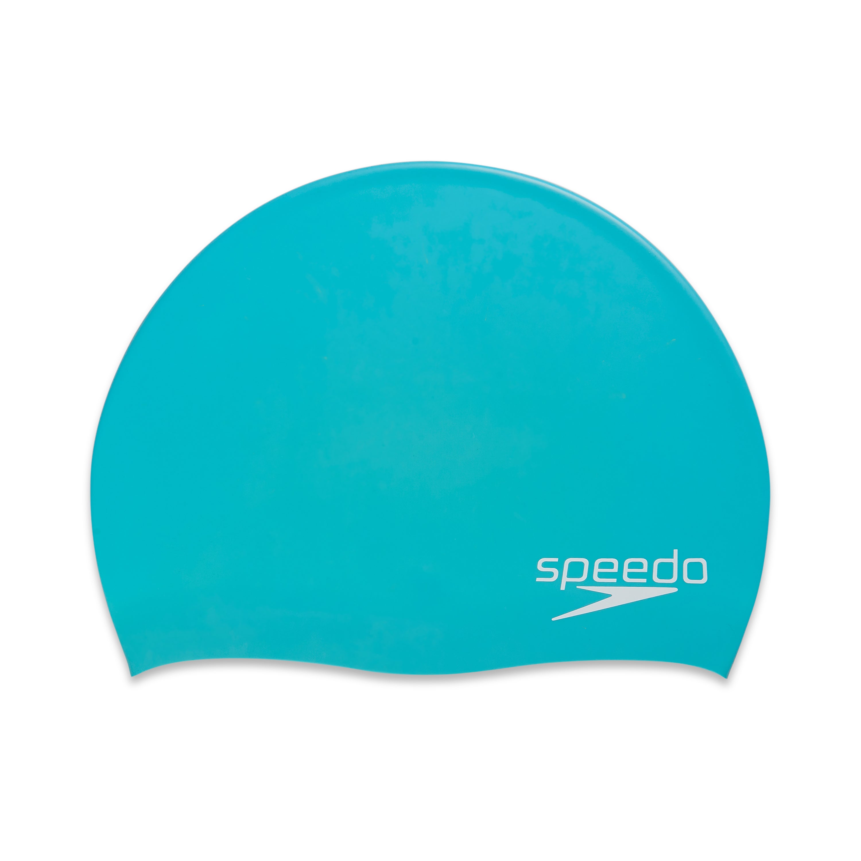 Adult Solid Elastomeric Silicone Cap Blue | Speedo