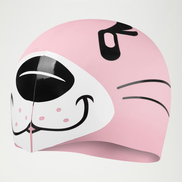 Infant Learn to Swim Aria Sea Otter Cap Pink