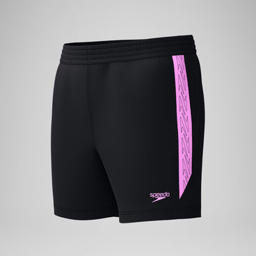 Men's HyperBoom Splice Swim Shorts Black/Pink