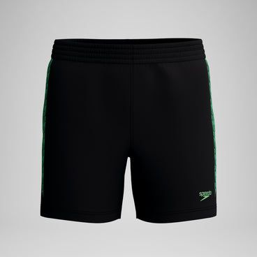 Men's Hyperboom Splice Swim Shorts Black/Green