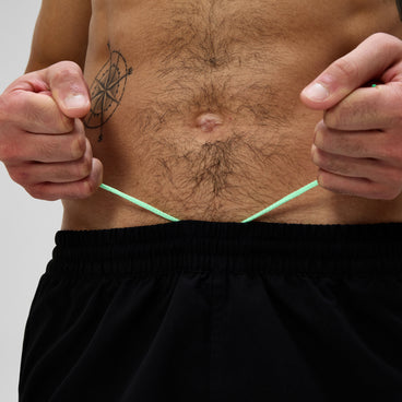 Men's Hyperboom Splice Swim Shorts Black/Green