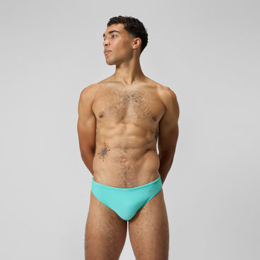 Men's Solid Beachstar Brief Blue