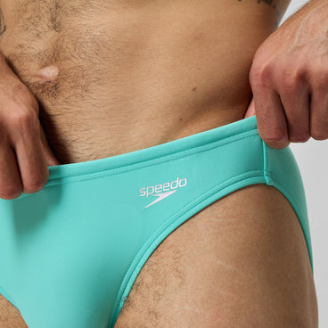 Men's Solid Beachstar Brief Blue