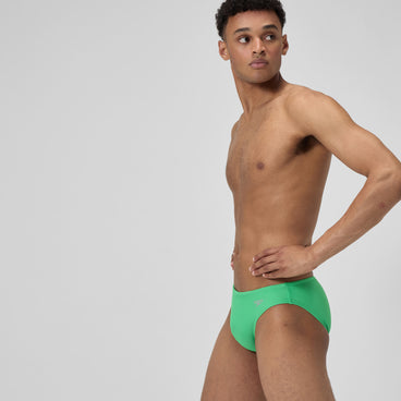 Men's Solid Beachstar Brief Green