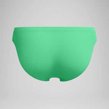 Men's Solid Beachstar Brief Green