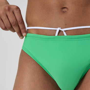 Men's Solid Beachstar Brief Green