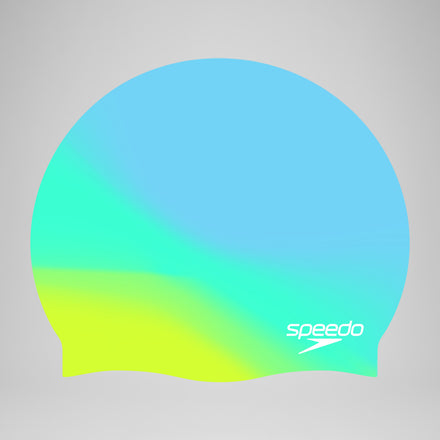 Junior Multi Colour Silicone Cap Blue