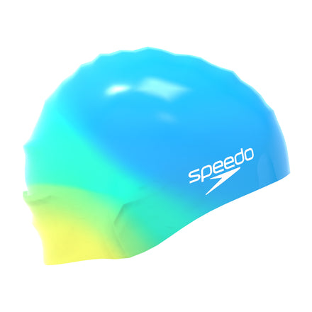 Junior Multi Colour Silicone Cap Blue