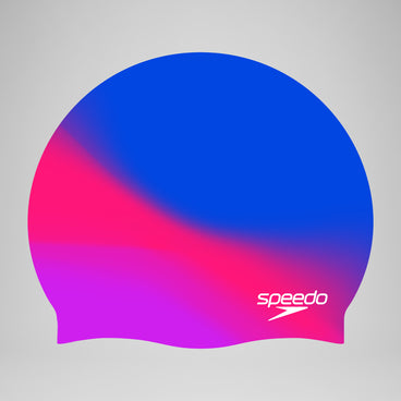 Junior Multi Colour Silicone Cap Blue/Pink