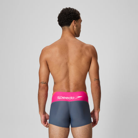 Men's Beachstar Splice Square Leg Gray/Pink