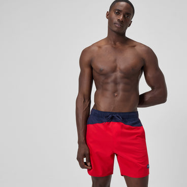 Men's Marina Flex Volley Swim Trunks Red