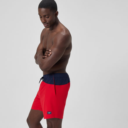 Men's Marina Flex Volley Swim Trunks Red