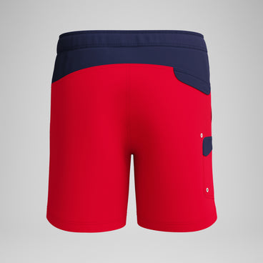 Men's Marina Flex Volley Swim Trunks Red