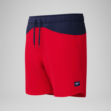 Men's Marina Flex Volley Swim Trunks Red