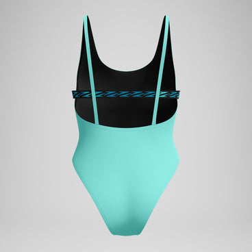 Women's FLU3NTE Swimsuit Turquoise