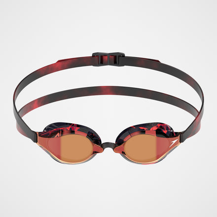 Adult Fastskin Speedo Socket 2.0 Mirrored Limited Edition Goggles Smoke/Crimson