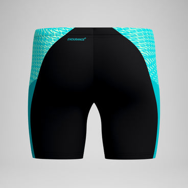 Men's Endurance+ MAX Splice Mid Jammer Black/Turquoise