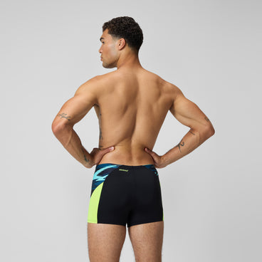 Men's Endurance+ Max Splice Aquashort Black/Yellow