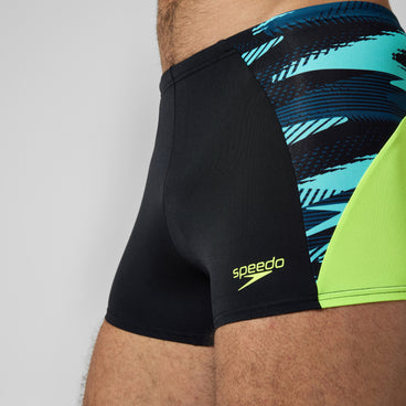 Men's Endurance+ Max Splice Aquashort Black/Yellow