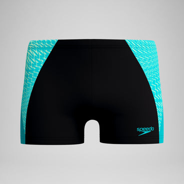 Men's Endurance+ MAX Splice Aquashort Black/Turquoise