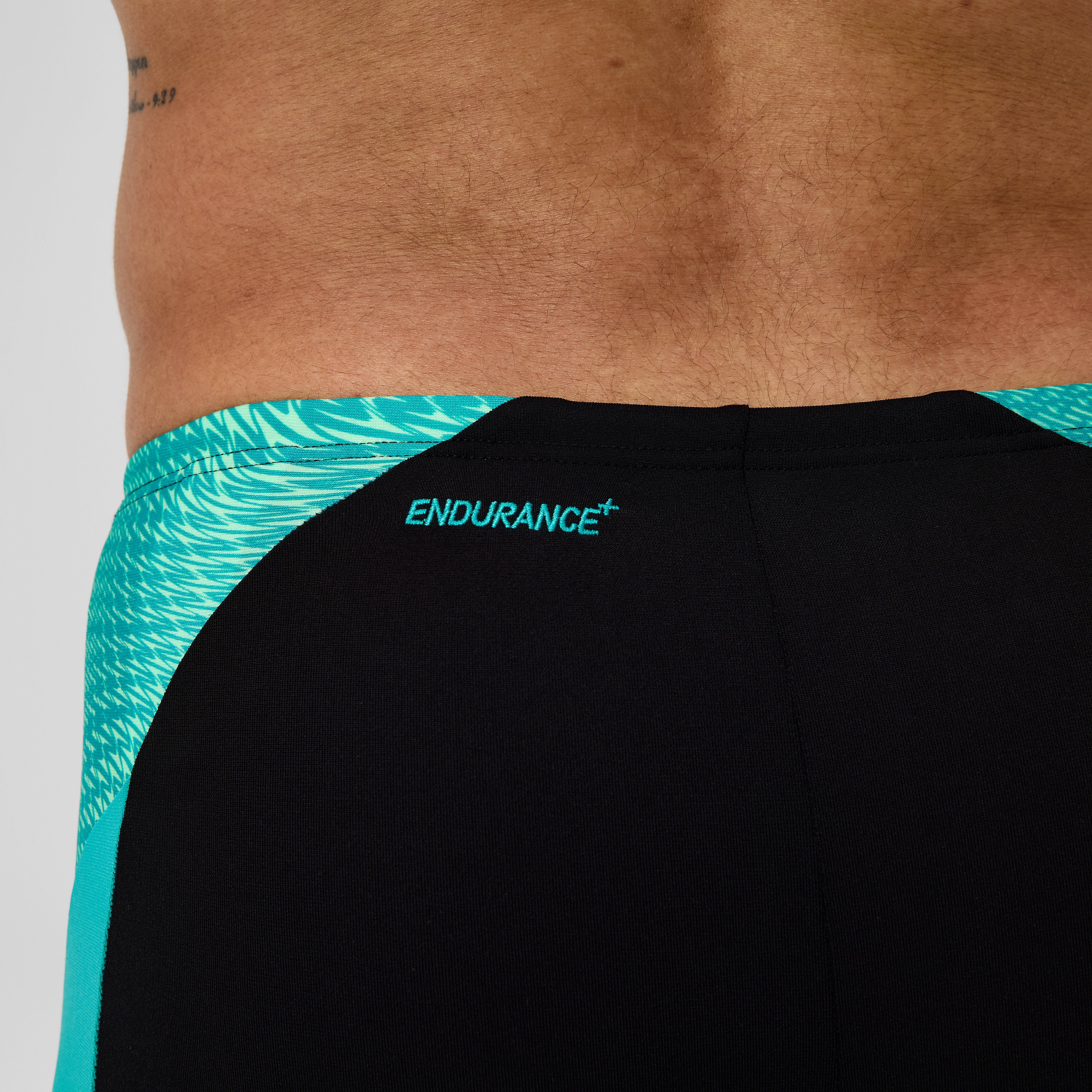 Men's Endurance+ MAX Splice Aquashorts Black/Turquoise | Speedo