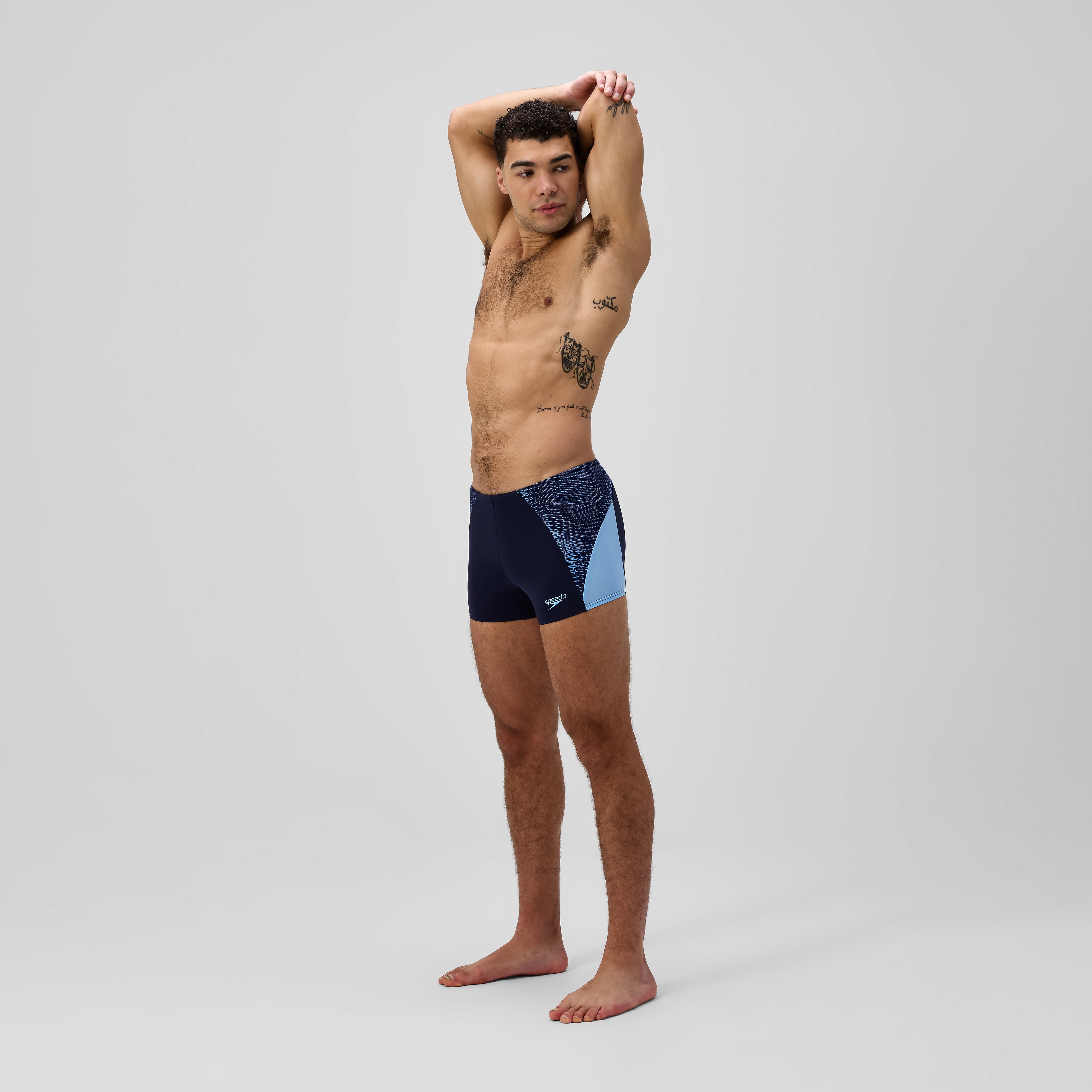 Men's Endurance+ MAX Splice Aquashorts Navy/Blue | Speedo