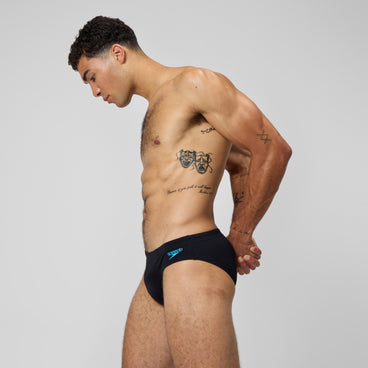 Men's Tech Panel Brief Black/Blue