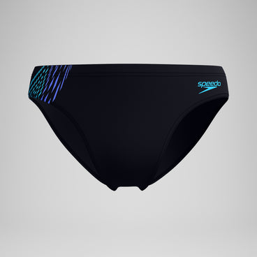 Men's Tech Panel Brief Black/Blue
