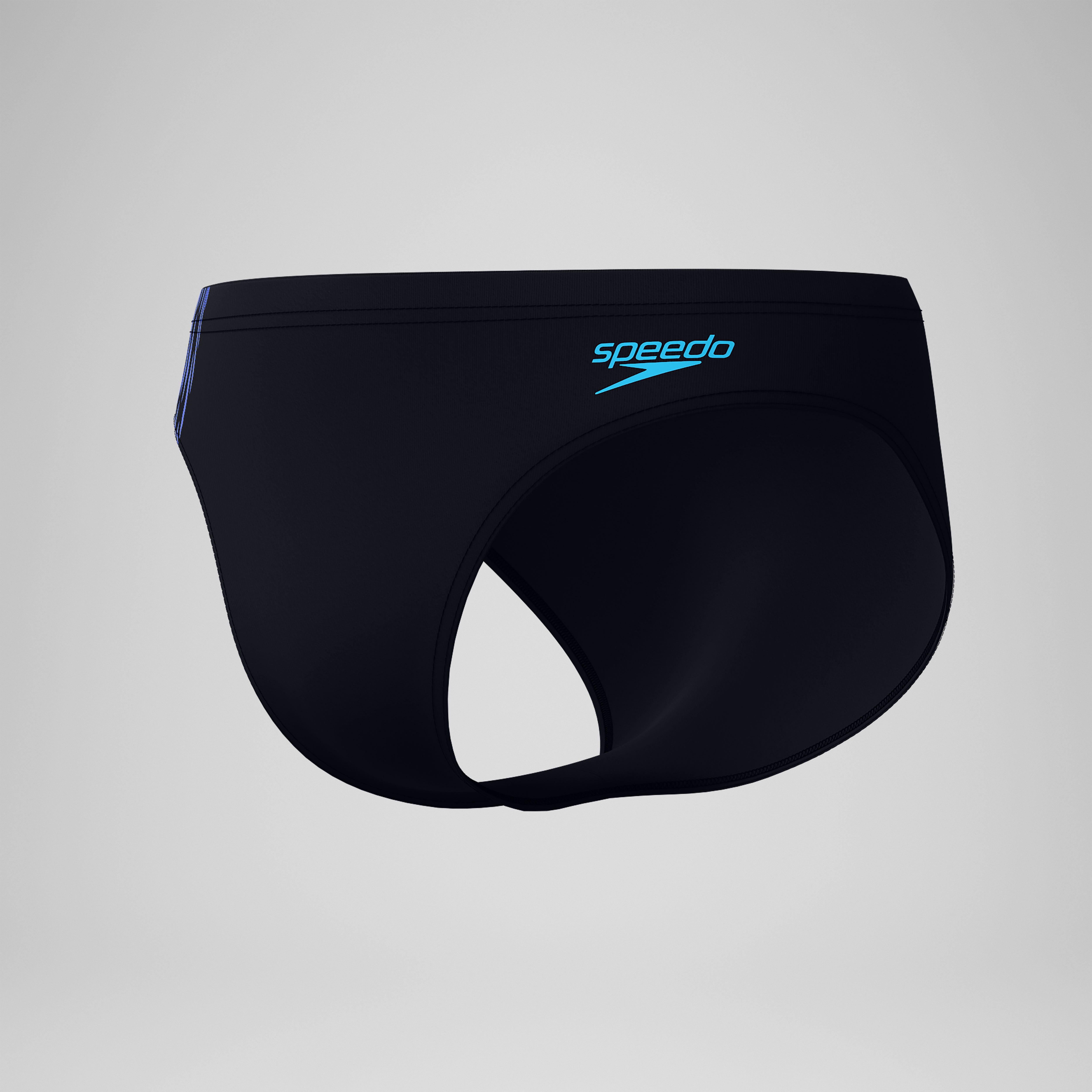 Men's Tech Panel Brief Black/Blue | Speedo