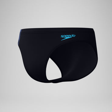 Men's Tech Panel Brief Black/Blue