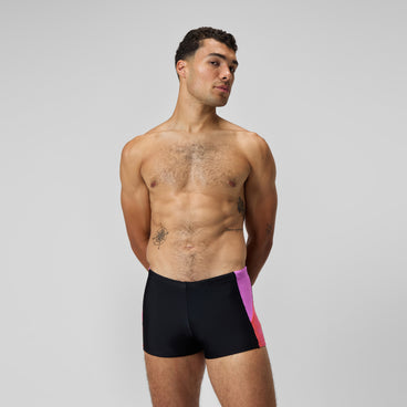Men's Dive Aquashort Black/Coral