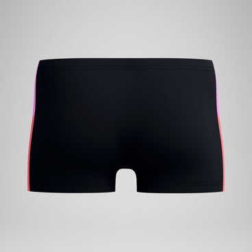 Men's Dive Aquashort Black/Coral