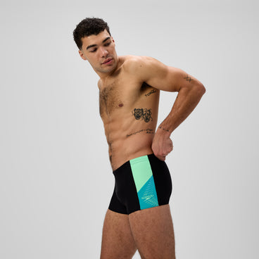 Men's Dive Aquashort Black/Turquoise