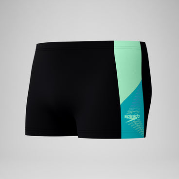 Men's Dive Aquashort Black/Turquoise