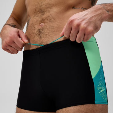 Men's Dive Aquashort Black/Turquoise