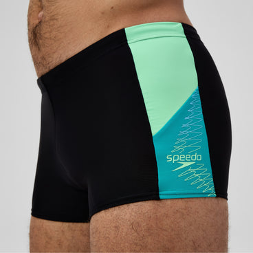 Men's Dive Aquashort Black/Turquoise