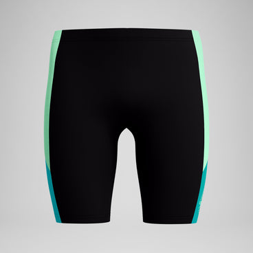 Men's Dive Panel Jammer Black/Turquoise