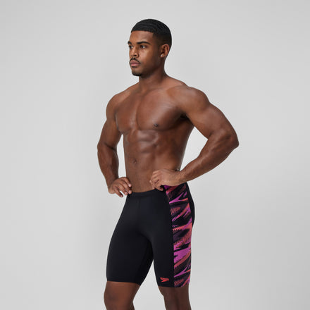 Men's HyperBoom Panel Jammer Black/Pink