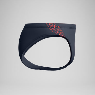 Men's Hyperboom Splice Brief Grey/Red