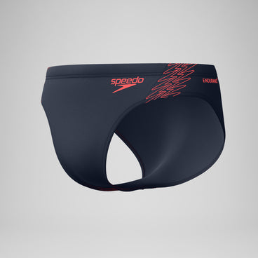 Men's Hyperboom Splice Brief Grey/Red