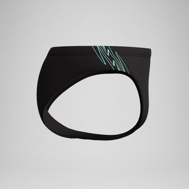 Men's Hyperboom Splice Brief Black/Green