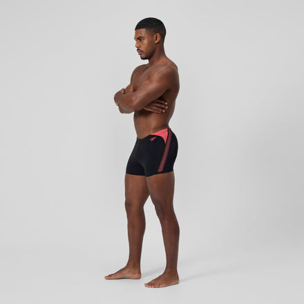 Men's HyperBoom Splice Aquashort Black/Coral