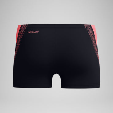 Men's HyperBoom Splice Aquashort Black/Coral