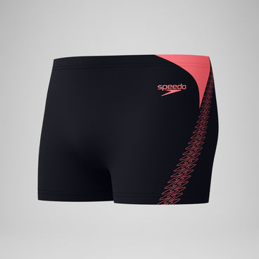 Men's HyperBoom Splice Aquashort Black/Coral
