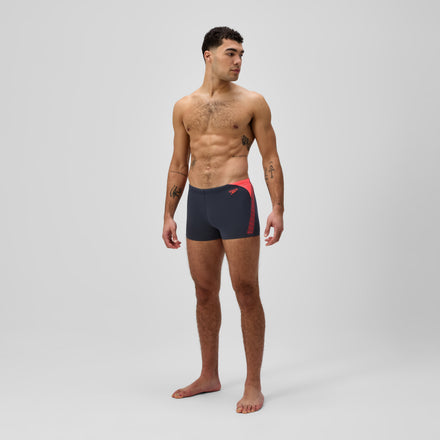 Men's Hyperboom Splice Aquashort Grey/Orange